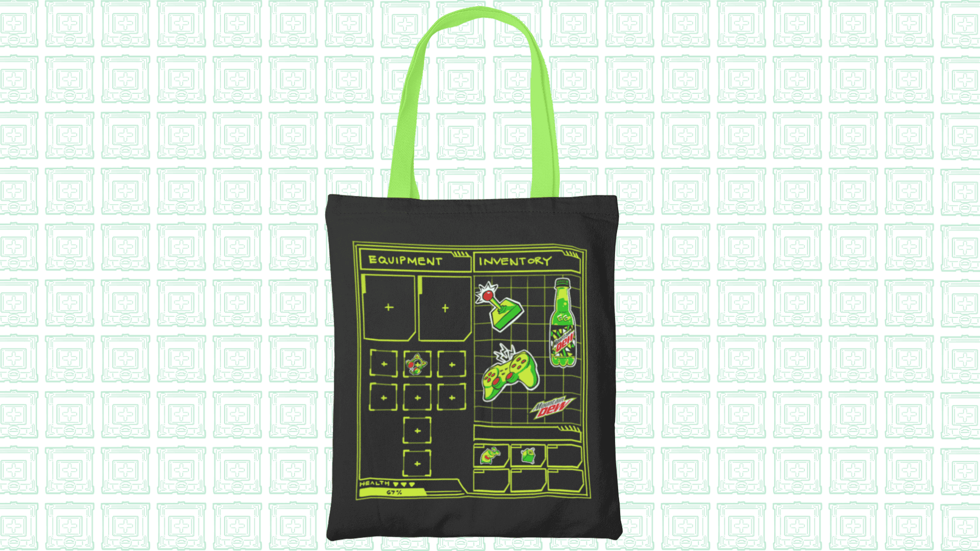 Mountain Dew Tote Bag